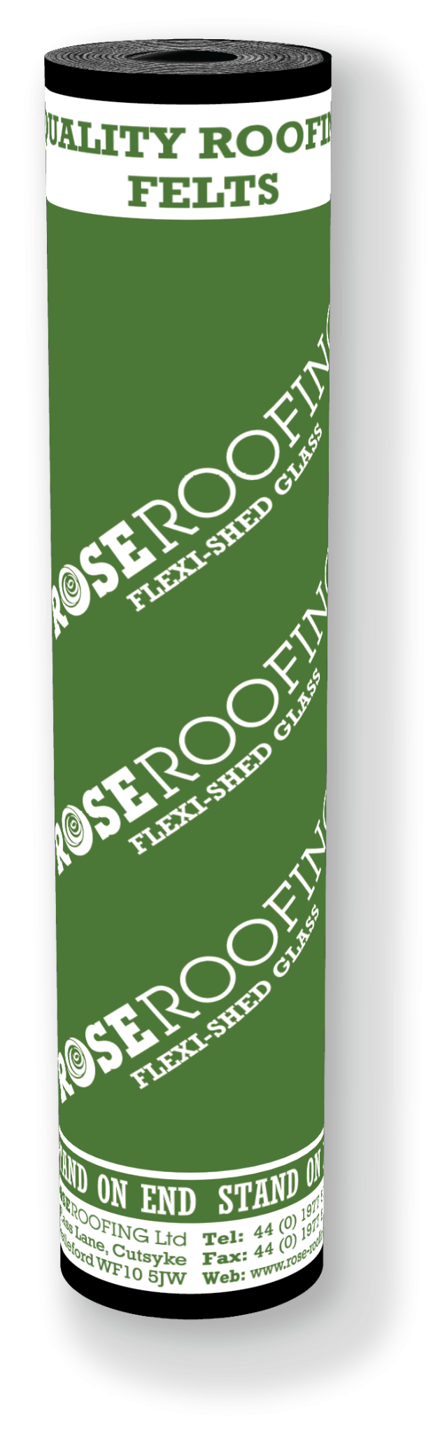 Flexi Glass Black Shed Felt SJS Fencing